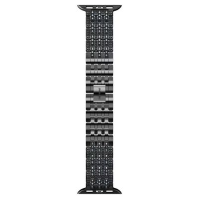 Bracelet Swarovski tipo princesa Sparkling Para o Apple Watch® 40 mm & 41 mm Acabamento a preto