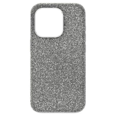Capa para Smartphone Swarovski High Iphone® 15 Pro Prateado