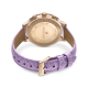 Relógio Swarovski Octea Lux Chrono, Fabrico Suiço, Pulseira , Roxo, Acabamento em Rosa Dourado