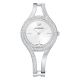Relógio Swarovski Eternal, Fabrico suíço, Pulseira de metal, Prata, Aço inoxidável