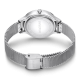 Relógio Swarovski Octea Nova Fabrico Suiço Pulseira de Metal Prateado Aço Inoxidável 5650039