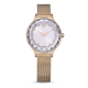 Relógio Swarovski Octea Nova Fabrico Suiço Pulseira de Metal Tom Dourado Rosa Acabamento em Rosa Dourado 5650011