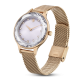 Relógio Swarovski Octea Nova Fabrico Suiço Pulseira de Metal Tom Dourado Rosa Acabamento em Rosa Dourado 5650011