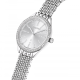 Relógio Swarovski Attract Fabrico Suiço Pavé Total Pulseira de Metal Prateado Aço Inoxidável 5644062