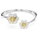 Bracelete Swarovski Idyllia Flor Amarelo Lacado a Ródio