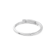 Bracelete Swarovski Dextera Fecho Magnético Branca Lacado a Ródio