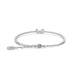 Bracelete Swarovski Mesmera Combinação de Lapidações Branca Lacado a Ródio