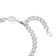 Pulseira Swarovski Dextera Combinação de Lapidações Branca Lacado a Ródio