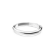 Bracelete Swarovski Dextera Combinação de Lapidações Branca Lacado a Ródio