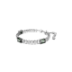 Pulseira Swarovski Matrix Tennis Combinação de Lapidações Verde Lacado a Ródio