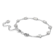 Pulseira Swarovski Mesmera Combinação de Lapidações Design Disperso Branca Lacado a Ródio