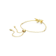 Pulseira Swarovski Idyllia Borboleta Multicor Lacado a Dourado