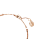 Bracelete Swarovski Stilla Combinação de Lapidações Rosa Lacado a Rosa Dourado