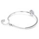 Bracelete Swarovski Idyllia Flor Azul Lacado a ródio