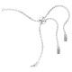 Pulseira Swarovski Matrix Crystal Pearl Lapidação redonda Branca Lacado a ródio