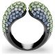 Anel Swarovski cocktail Sublima Lapidação redonda Multicor Lacada a ródio 60