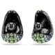Brincos compridos Swarovski Sublima Lapidação redonda Multicor Lacada a ródio