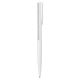 Esferográfica Swarovski Crystal Shimmer Lacado a Branco Cromado