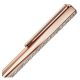 Esferográfica Swarovski Crystal Shimmer Tom Dourado Rosa Acabamento em Rosa Dourado