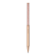 Esferográfica Swarovski Crystalline Modelo Octagonal Tom Dourado Rosa Lacado a Rosa Dourado