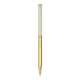 Esferográfica Swarovski Crystalline Modelo Octagonal Dourado Lacado a Dourado