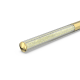 Esferográfica Swarovski Crystalline Modelo Octagonal Dourado Lacado a Dourado