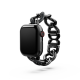 Correia Swarovski em Corrente Sparkling para O Apple Watch® 40 Mm & 41 Mm Preta Acabamento a Preto