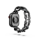 Correia Swarovski em Corrente Sparkling para O Apple Watch® 40 Mm & 41 Mm Preta Acabamento a Preto