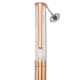 Esferográfica Swarovski Crystalline Olho Grego Tom Dourado Rosa Lacado a Rosa Dourado