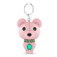 Chaveiro Swarovski Icons Urso Multicor Aço Inoxidável