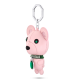 Chaveiro Swarovski Icons Urso Multicor Aço Inoxidável