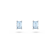 Brincos Swarovski Stud Stilla Lapidação Cushion Multicor Lacado a Ródio