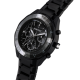 Relógio Swarovski 39Mm Fabrico Suiço Pulseira de Metal Preto Acabamento a Preto