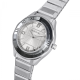 Relógio Swarovski 37Mm Fabrico Suiço Pulseira de Metal Prateado Aço Inoxidável