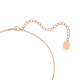 Conjunto Swarovski Millenia Lapidação Octogonal Rosa Lacado a Rosa Dourado