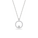 Pingente Swarovski Creativity Branco Lacado a Ródio