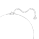 Pingente Swarovski Attract Combinação de Lapidações Agrupamento Branco Lacado a Ródio