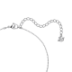 Colar Swarovski Sparkling Dance Lapidação Redonda Branco Lacado a Ródio