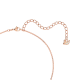 Pingente Swarovski Creativity Branco Lacado a Rosa Dourado