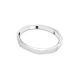 Bracelete Swarovski Dextera Modelo Octagonal Branca Lacado a Ródio