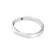Bracelete Swarovski Dextera Modelo Octagonal Branca Lacado a Ródio