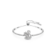 Bracelete Swarovski Iconic Swan Cisne Branca Lacado a Ródio