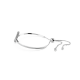 Bracelete Swarovski Iconic Swan Cisne Branca Lacado a Ródio