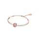 Bracelete Swarovski Millenia Lapidação Octogonal Rosa Lacado a Rosa Dourado