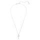 Pingente Swarovski Matrix Combinação de lapidações Branco Lacado a ródio