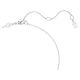 Pingente Swarovski Matrix Crystal Pearl Lapidação redonda Branco Lacado a ródio