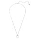 Pingente Swarovski Constella Lapidação redonda Branco Lacado a ródio