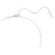 Pingente Swarovski Hyperbola Combinação de lapidações Entrelaçado Branco Lacado a ródio