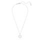 Pingente Swarovski Insigne Lapidação redonda Estrela Branco Lacado a ródio