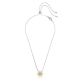 Pingente Swarovski Idyllia Flor Amarelo Lacado a ródio